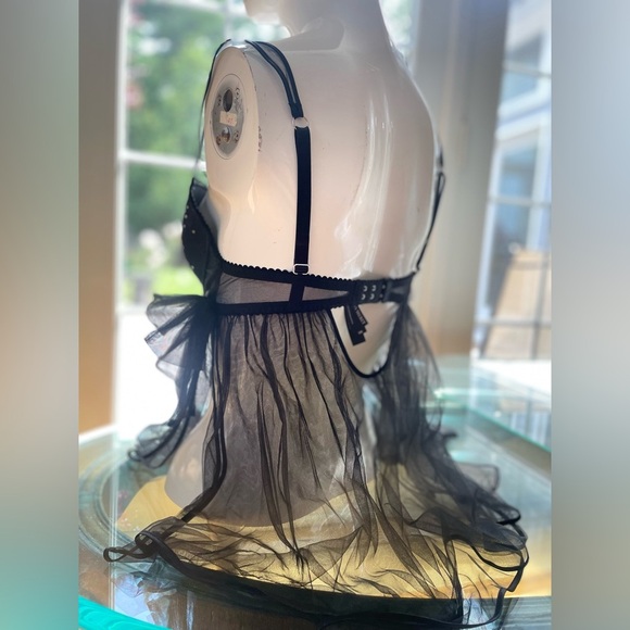 Victoria’s Secret bling push-up babydoll - Picture 4 of 12